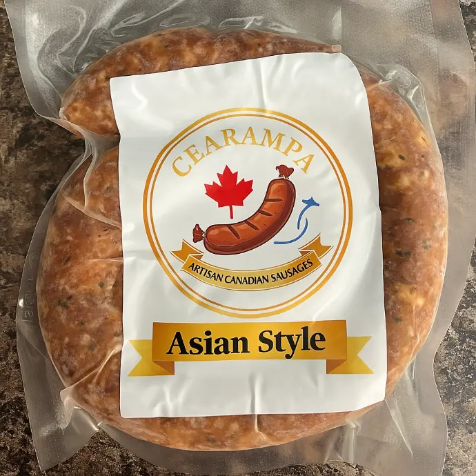 Asian style sausage Cearampa Charcuteire
