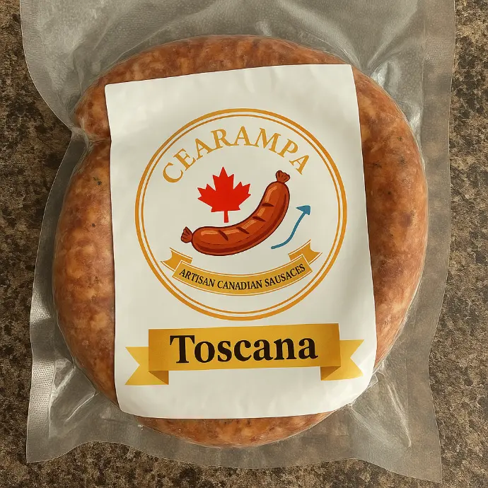 Toscana sausage Cearampa Charcuteire